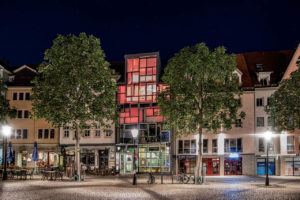 Historischer Marktplatz Jena mit Tourist-Info, Foto: Frank Liebold // Jenafotografx
