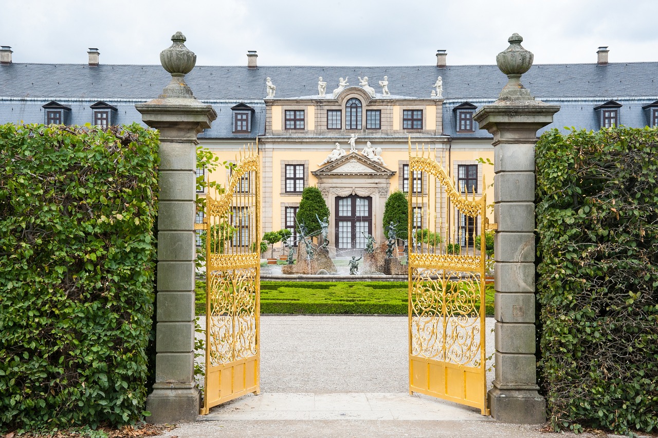Hannover Herrenhausen Schloss Herrenhäuser Gärten, Foto RalfGervink Pixabay