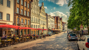 Lübeck Strasse Gaststätte Stadt Altstadt Cafe - Foto scholty1970