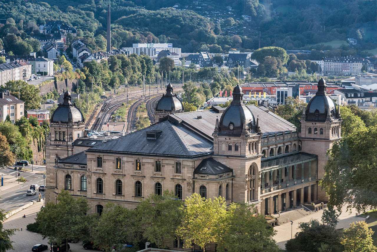 Blick auf die Historische Stadthalle - Foto Medienzentrum der Stadt Wuppertal