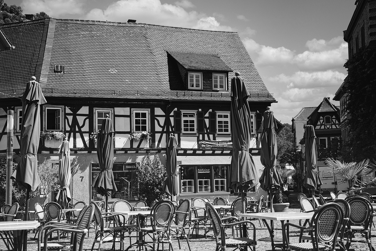 Heppenheim Marktplatz Häuser Fachwerk Altstadt, Foto lppicture Pixabay