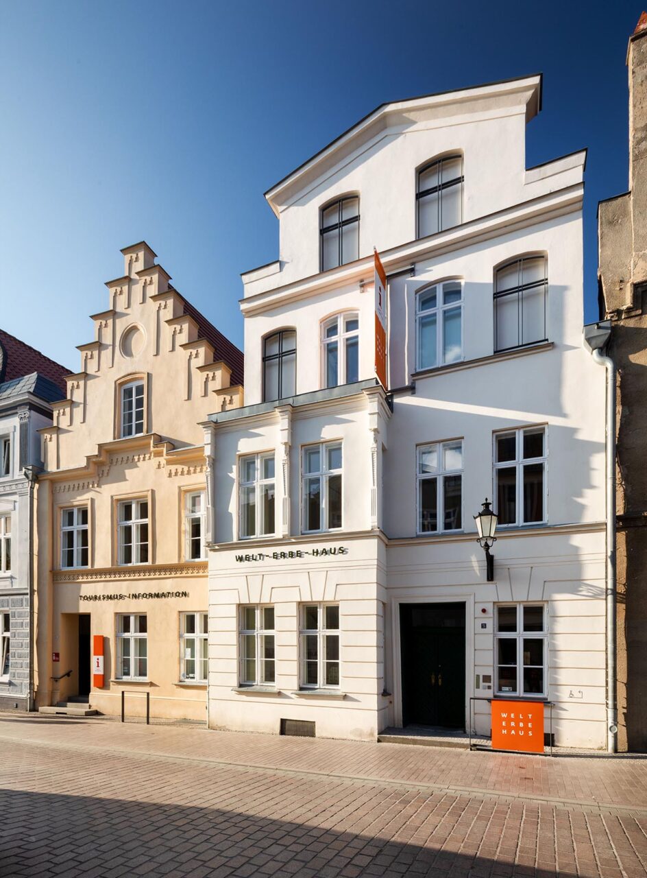 Tourist-Information und Welt-Erbe-Haus in der Lübschen Straße © TZ Wismar, Christoph Meyer