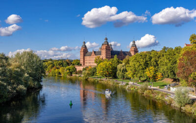 Aschaffenburg mediterranes Flair und direkte Lage am Wasser ✓
