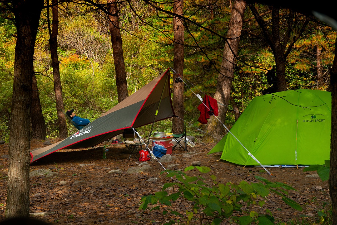 Caping, Rastplatz für Camper. (Symbolfoto // Pixabay)