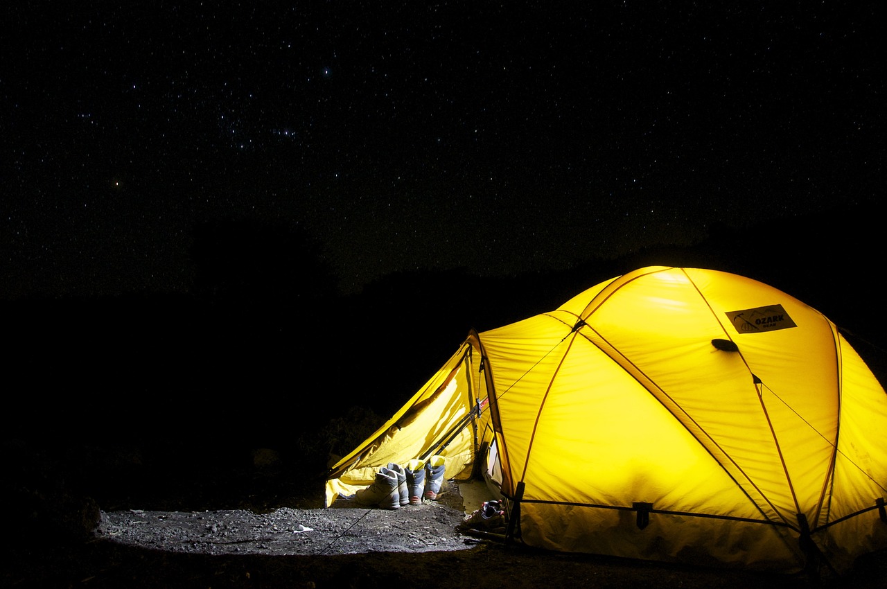 Caping, Rastplatz für Camper. (Symbolfoto // Pixabay)