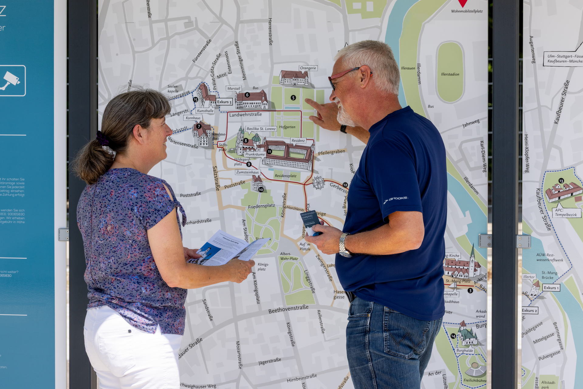 Wohnmobilstellplatz Kempten, Foto: Stadtmarketing Kempten GmbH Wohnmobilstellplatz Kempten, Foto: Stadtmarketing Kempten GmbH