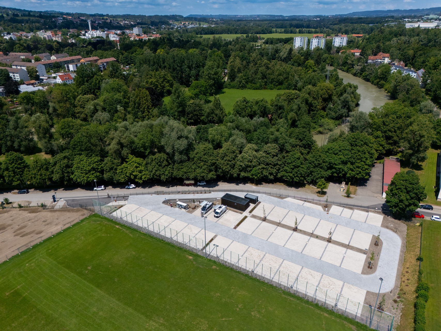 Wohnmobilstellplatz Kempten, Foto: Stadtmarketing Kempten GmbH